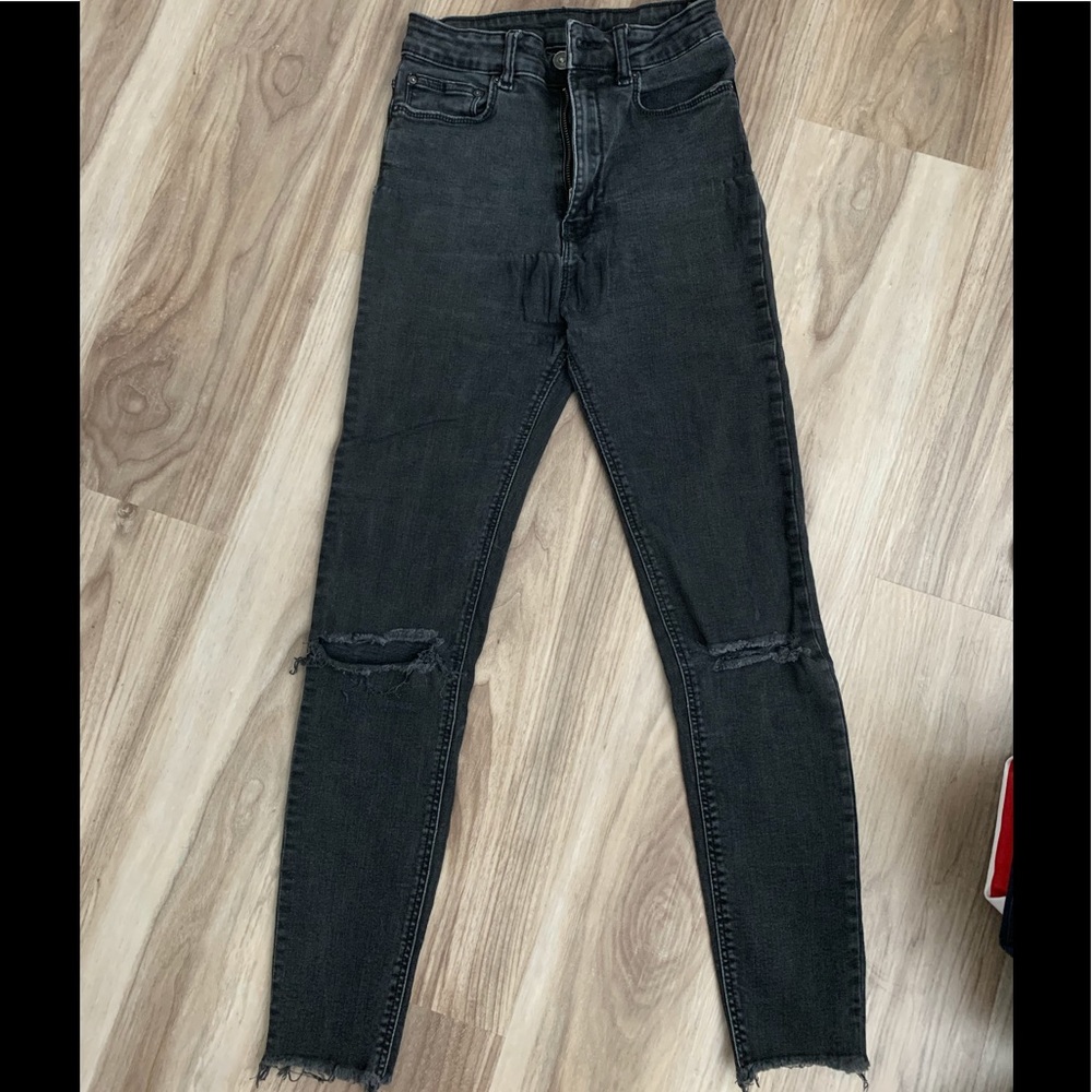 Zara high waisted skinny stretchy jeans